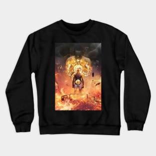 Israel Adesanya AKA The Last Airbender - UFC Champion Crewneck Sweatshirt